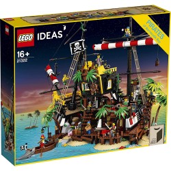 LEGO IDEAS 21322 Piratas de Bahía Barracuda caja