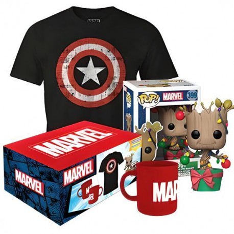 COLLECTOR BOX FUNKO MARVEL HOLIDAY BABY GROOT