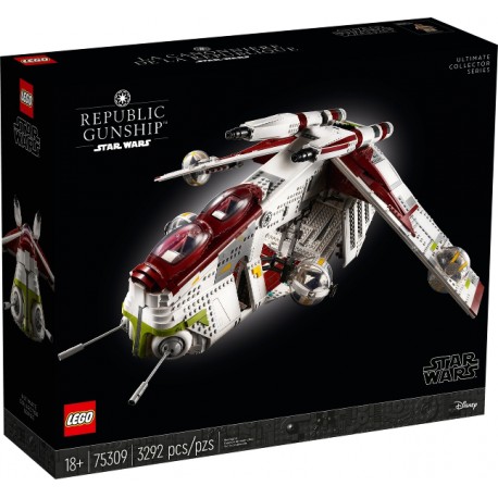 LEGO Star Wars 75309 Cañonera de la República caja