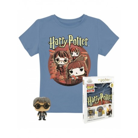 Funko Pocket POP & Tee! Harry Potter Trio M - Harry Potter