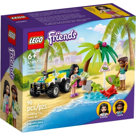 LEGO FRIENDS 41697 Vehículo de Salvamento de Tortugas