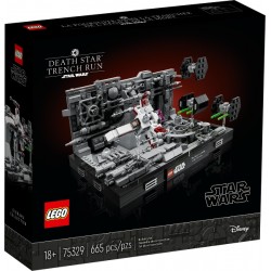 LEGO STAR WARS 75329 Diorama: Ataque a la Estrella de la Muerte