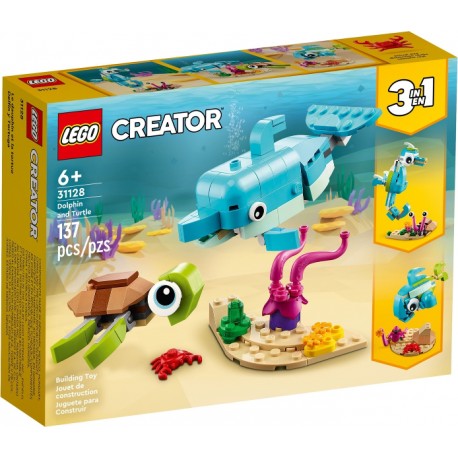 LEGO CREATOR 31128 Delfín y Tortuga