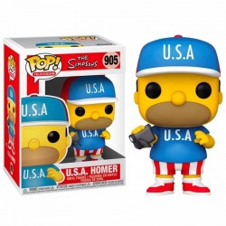 FUNKO POP TELEVISION THE SIMPSONS U.S.A. HOMER (905)
