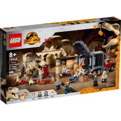 LEGO JURASSIC WORLD 76948 Fuga de los Dinosaurios T. rex y Atrocirraptor