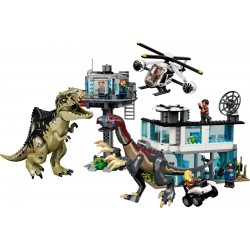 LEGO JURASSIC WORLD  76949 Ataque del Giganotosaurio y el Therizinosaurio 2