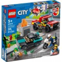 LEGO CITY 60319 Rescate de Bomberos y Persecución Policial