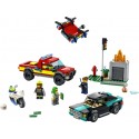 LEGO CITY 60319 Rescate de Bomberos y Persecución Policial