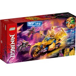 LEGO NINJAGO 71768 Moto del Dragón Dorado de Jay
