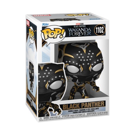 FUNKO POP MARVEL WAKANDA FOREVER BLACK PANTHER (1102)