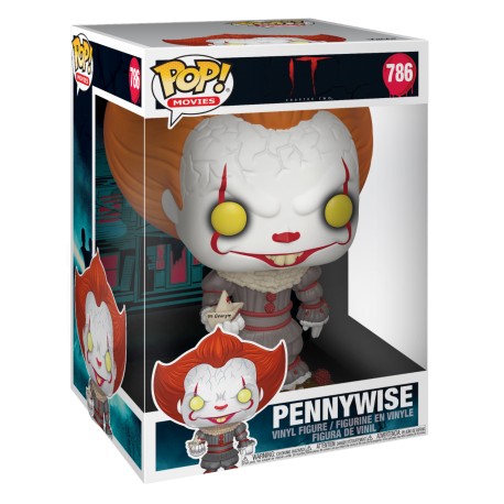 FUNKO POP MOVIES IT CHAPTER 1 - PENNYWISE WITH BOAT (786) 10 pulgadas