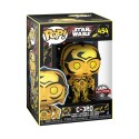 FUNKO POP STAR WARS RETRO SERIES C-3PO (454) EXC