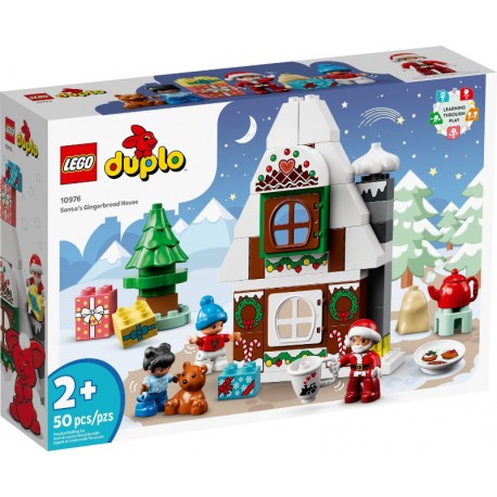 LEGO DUPLO 10976 Casa de Pan de Jengibre de Papá Noel