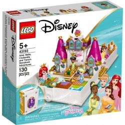LEGO PRINCESAS DISNEY 43193 Cuentos e Historias: Ariel, Bella, Cenicienta y Tiana