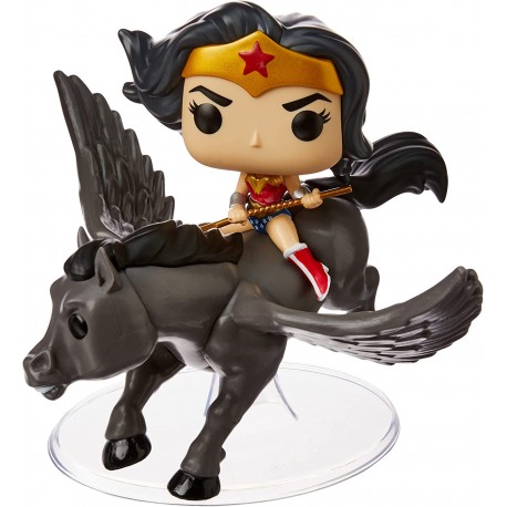 FUNKO POP RIDE SUPER DELUXE WW 80TH WONDER WOMAN ON PEGASUS (280)