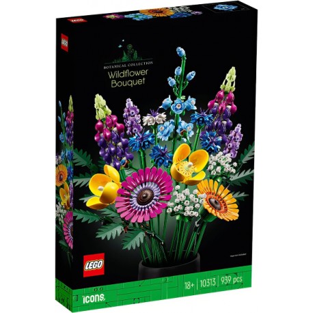 LEGO ICONS 10313 Ramo de Flores Silvestres