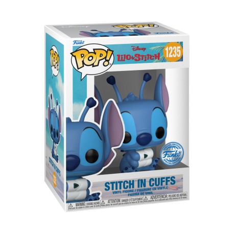 FUNKO POP DISNEY LILO Y STITCH STITCH IN CUFFS (1235) EXC