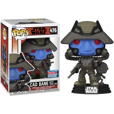 FUNKO POP STAR WARS CAD BANE WITH TODO 360 (476) 2021 FALL CONVENTION