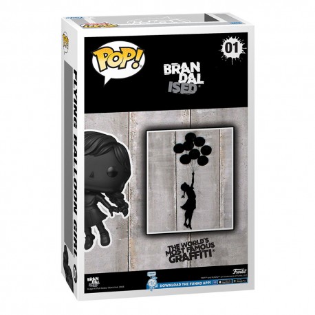 FUNKO POP BRANDALISED ART COVER FLYING BALLOON GIRL (01)