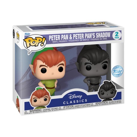 FUNKO POP DISNEY PETER PAN - PETER PAN WITH SHADOW (2PK)