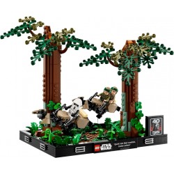 LEGO STAR WARS 75353 Diorama: Duelo de Speeders en Endor 2