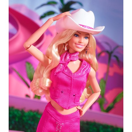 Barbie The Movie Muñeca Barbie in Pink Western Outfit