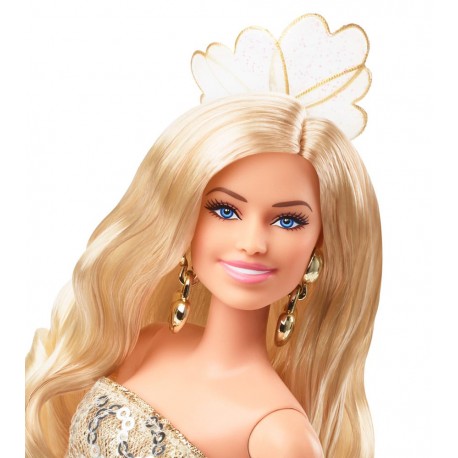 Barbie The Movie Muñeca Barbie in Gold Disco Jumpsuit