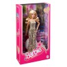 Barbie The Movie Muñeca Barbie in Gold Disco Jumpsuit
