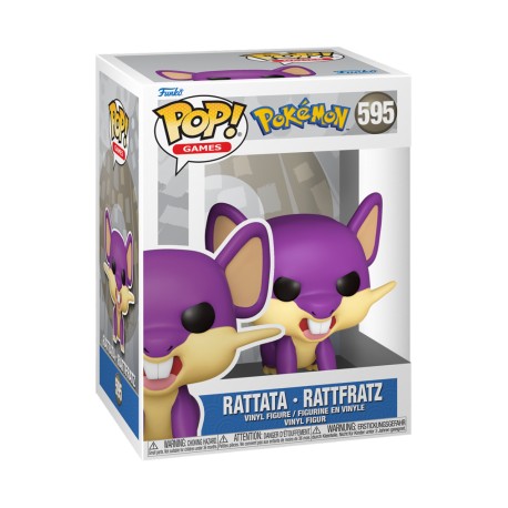 FUNKO POP GAMES POKEMON RATTATA (595)
