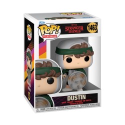 FUNKO POP STRANGER THINGS HUNTER DUSTIN WITH SHIELD S4 (1463) 2