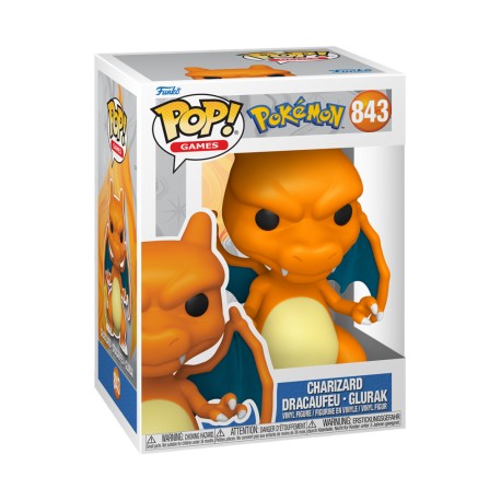 FUNKO POP GAMES POKEMON CHARIZARD (843)