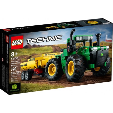LEGO TECHNIC 42136 John Deere 9620R 4WD Tractor