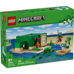 LEGO MINECRAFT 21254 La Casa-Tortuga de la Playa