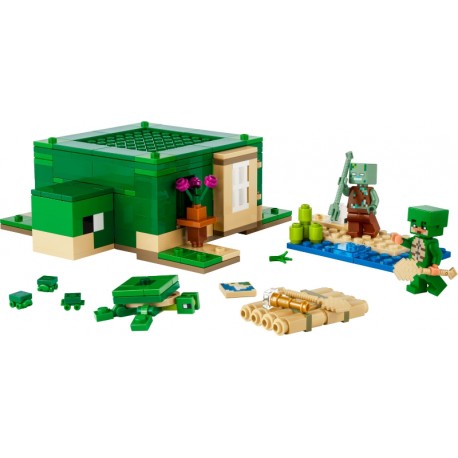LEGO MINECRAFT 21254 La Casa-Tortuga de la Playa