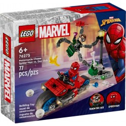 LEGO MARVEL 76275 Persecución en Moto: Spider-Man vs. Doc Ock
