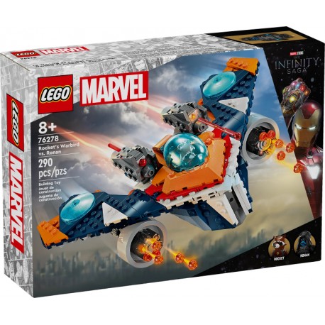 LEGO MARVEL 76278 Warbird de Rocket vs. Ronan