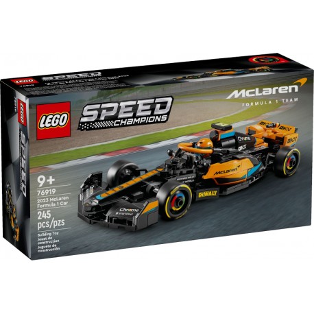 LEGO SPEED CHAMPIONS 76919 Coche de Carreras de Fórmula 1 McLaren 2023
