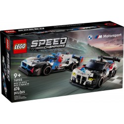 LEGO SPEED CHAMPIONS 76922 Coches de Carreras BMW M4 GT3 y BMW M Hybrid V8