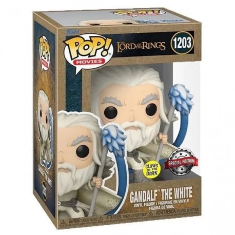 FUNKO POP MOVIES EARTH DAY LOTR - GANDALF WITH SWORD & STAFF (1203) (GW) (SPECIAL EDITION)