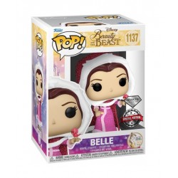 FUNKO POP DISNEY BEAUTY & BEAST WINTER BELLE (1137) DIAMOND COLLECTION SPECIAL EDITION