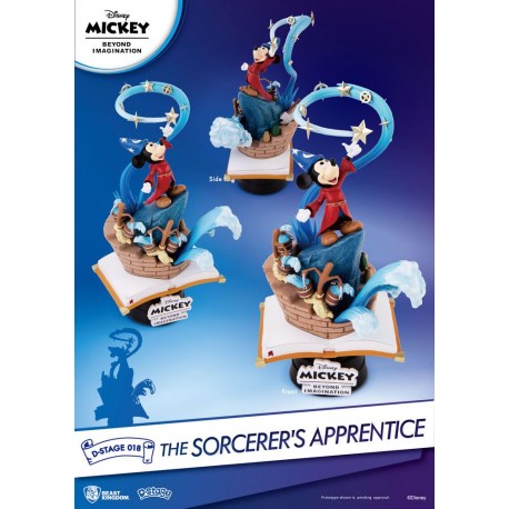 Mickey Beyond Imagination Diorama D-Stage The Sorcerer's Apprentice 15 cm
