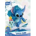 Disney Summer Series Diorama D-Stage Stitch Surf 15 cm