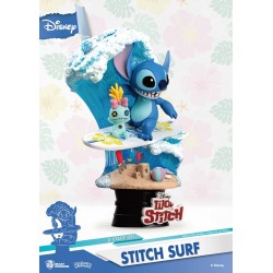 Disney Summer Series Diorama D-Stage Stitch Surf 15 cm