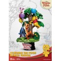 Disney Diorama D-Stage Winnie The Pooh With Friends 16 cm