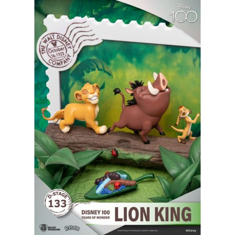 Disney 100 Years of Wonder Diorama D-Stage Lion King 10 cm