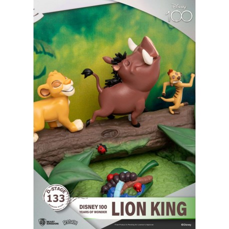 Disney 100 Years of Wonder Diorama D-Stage Lion King 10 cm