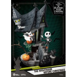 Pesadilla antes de Navidad Diorama D-Stage Jack's Haunted House 15 cm