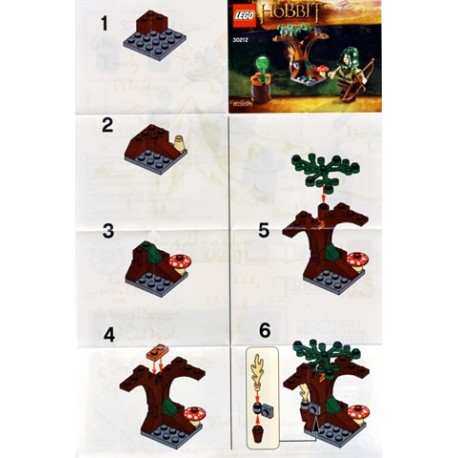 LEGO POLYBAG THE HOBBIT Mirkwood Elf Guard