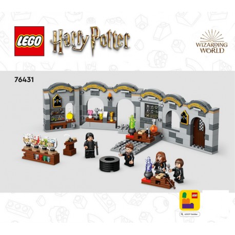LEGO HARRY POTTER 76431 Castillo de Hogwarts: Clase de Pociones