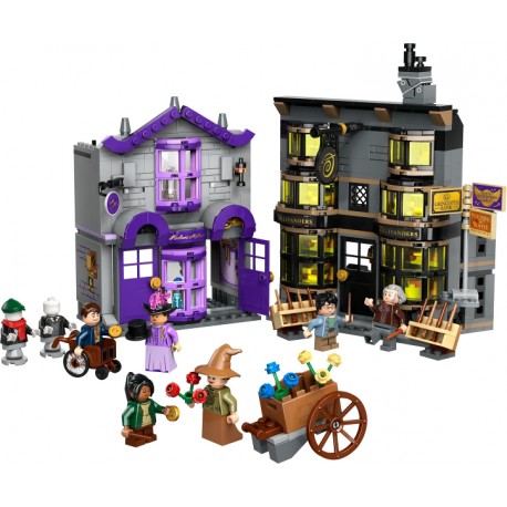 LEGO HARRY POTTER 76439 Ollivanders y Túnicas de Madame Malkin